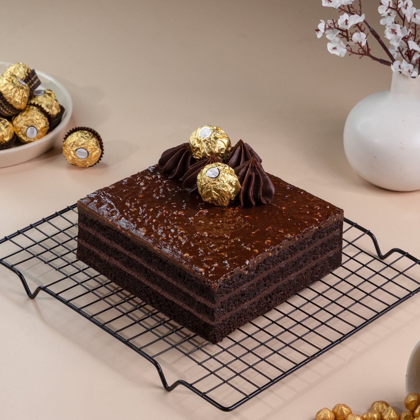 Nutella Hazelnut Cake