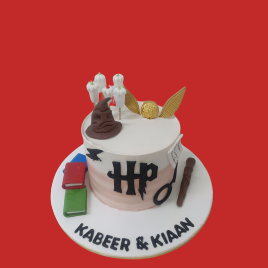 Harry Potter Theme Cake