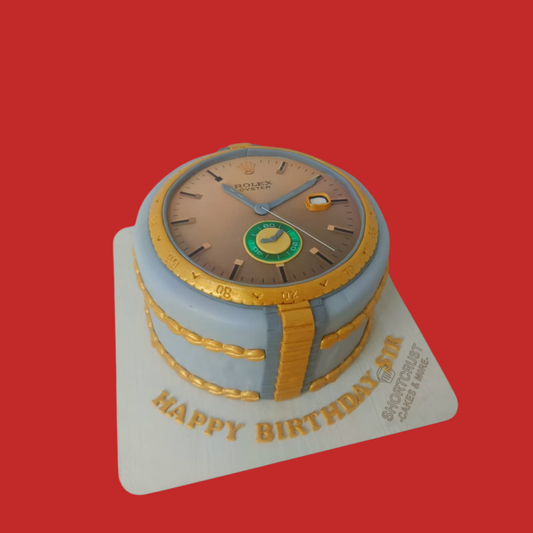 Rolex Watch Theme Cake