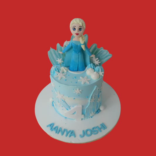 Frozen Elsa Cake
