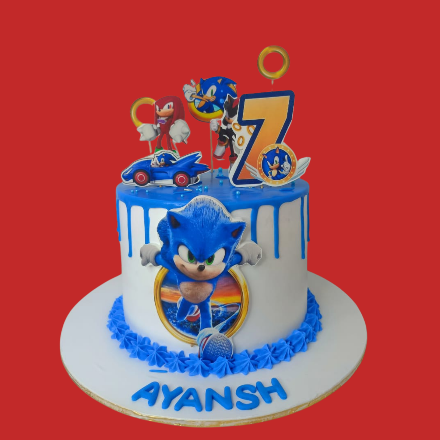 Labubu-Inspired Birthday Cake