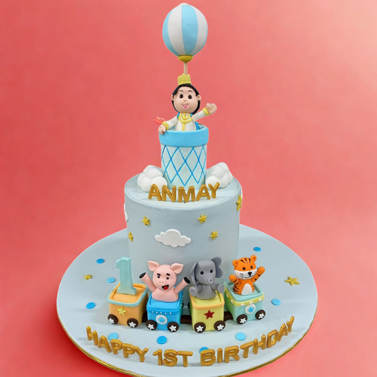 Toy Train Cake