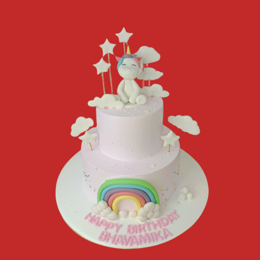 Unicorn birthday cake
