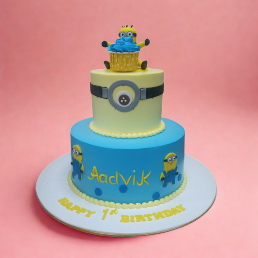 Minion Cake