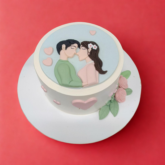 Loving Birds Cake