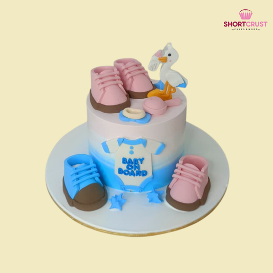 Baby Shower Theme Cake