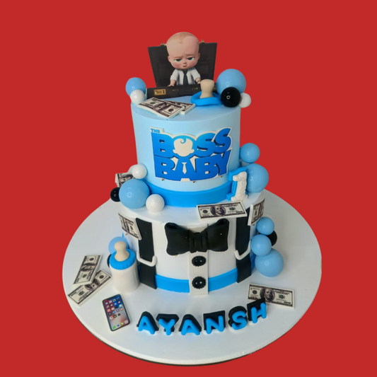 Boss Baby Two Tier Cake