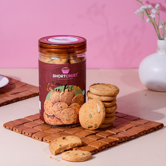 Butter Kaju Pista Cookies (2 x 250 Grams)