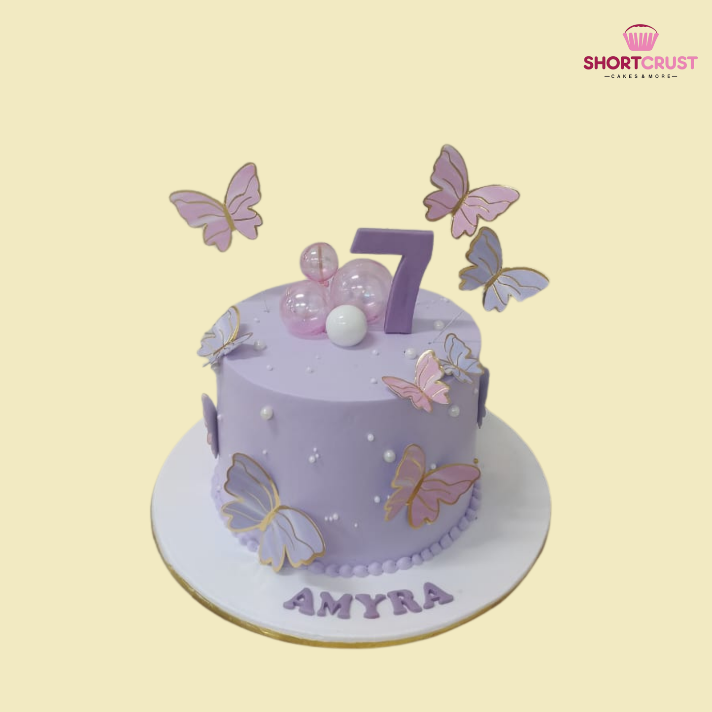 Butterfly Theme Cake