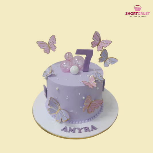 Butterfly Theme Cake