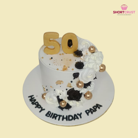 Floral Theme Cake