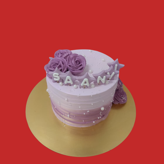 Floral Ombre Cake