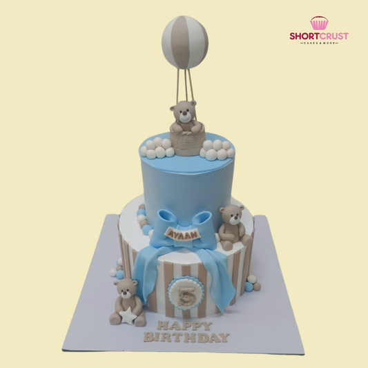 Teddy Theme Cake
