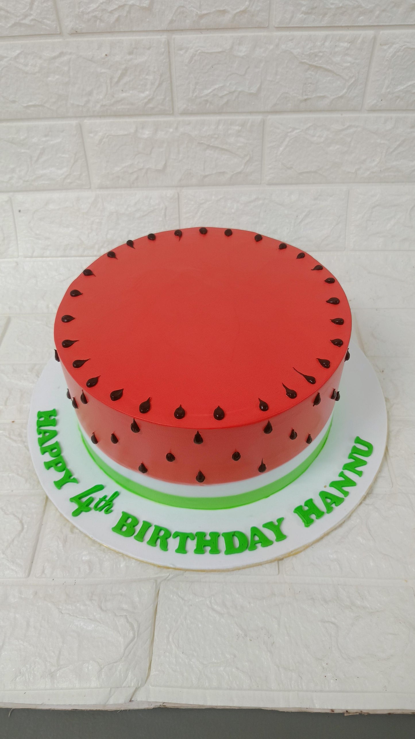Watermelon Theme Cake