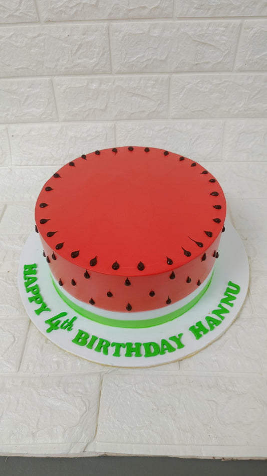 Watermelon Theme Cake