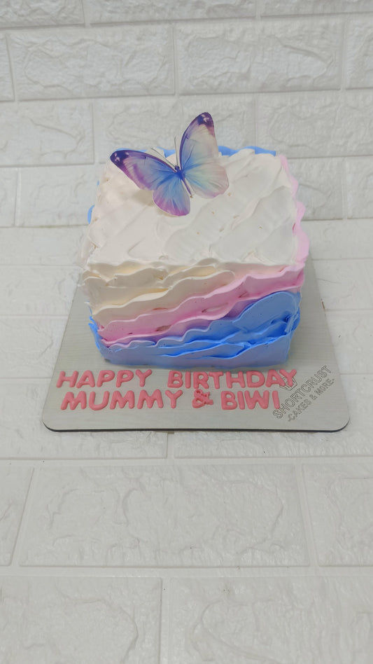 Butterfly Theme Cake