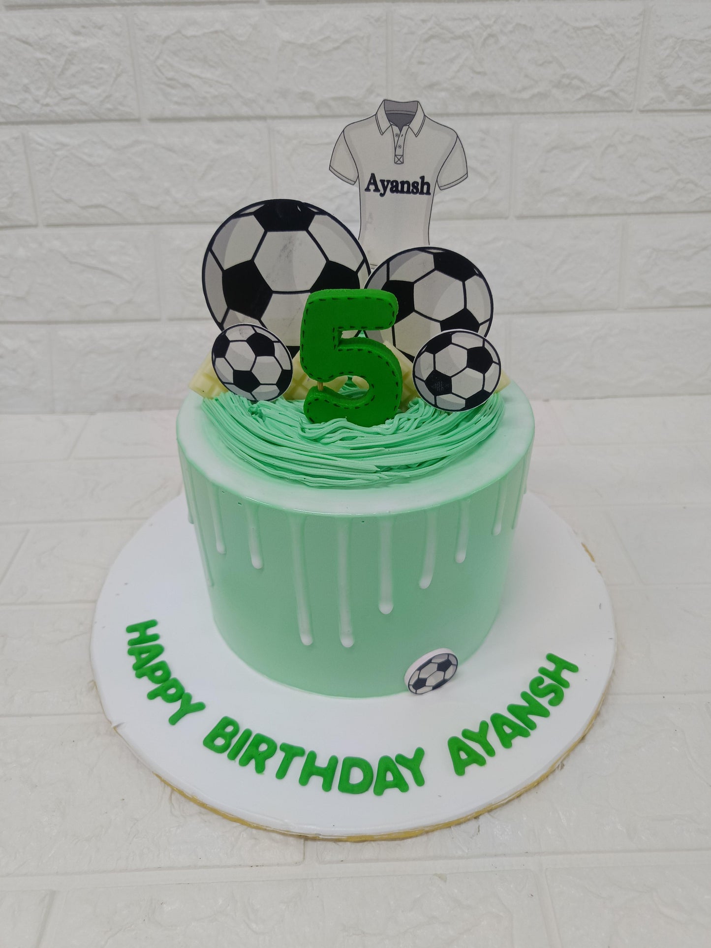 Football Theme Cake