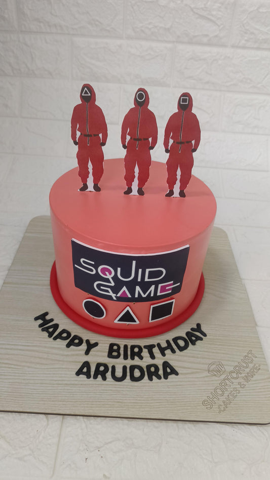 Squid Game Theme Cake