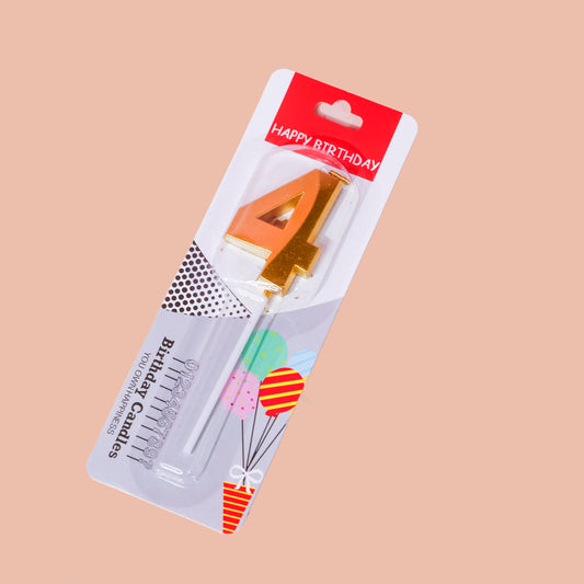 Four Number Candle