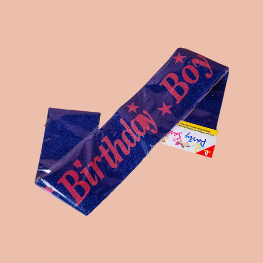 Birthday Sash