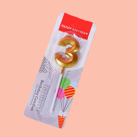 Three Number Candle