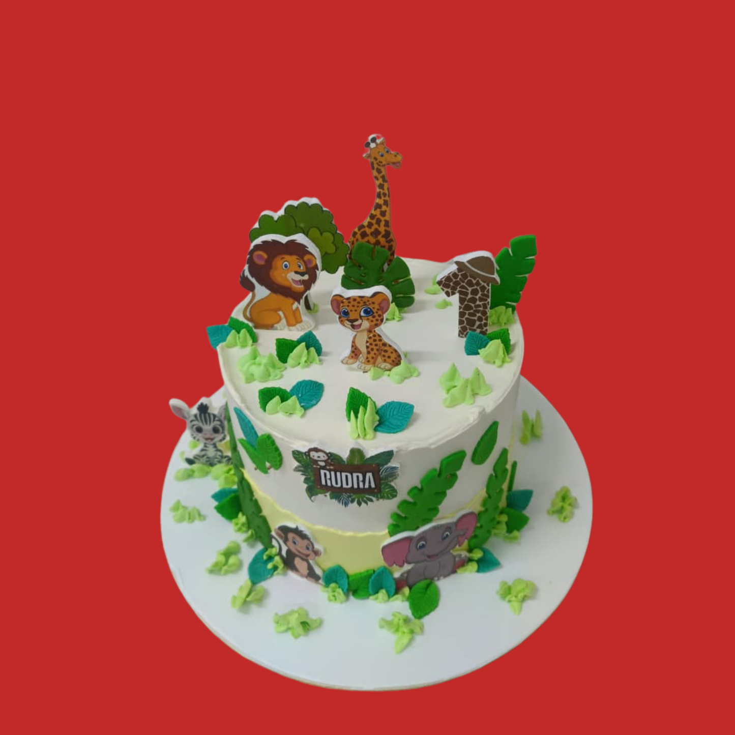 Jungle Theme Cake