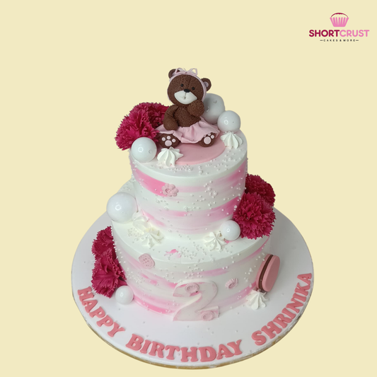 Teddy Theme Cake